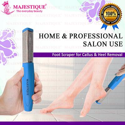Majestique Double Sided Foot Files FN306 Heel Rasp for Foot Scrapper - Color May Vary 1's - Manicure & Pedicure Kits