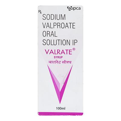 Valrate Syrup 100ml - Epilepsy/Convulsion-Ant