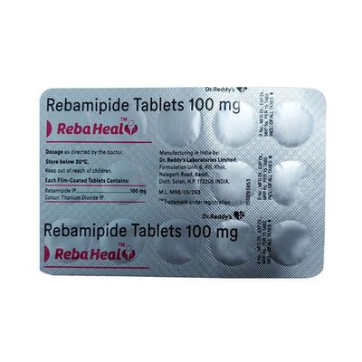 REBAHEAL 100mg Tablet 15's - Ulcer/Reflux/Flatulence-Aaa