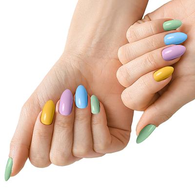 Faces Canada Ultime Pro Splash Mini Nail Enamel, Linty + Viola + Frozen + Sunny Side Up, 20ml 4's - Nail Polish