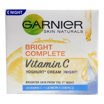 Garnier skin naturals Bright Complete Vitamin C Night Cream 40 g (N) - Face Creams