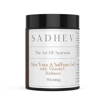 Sadhev Aloe Vera & Saffron Gel with Vitamin C 100 g - Face Moisturizers