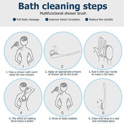 BABILA Luxury Exclusive Sponge PLASTIC BATH BRUSH BA-v 02N 1's - Scrubs & Exfoliants