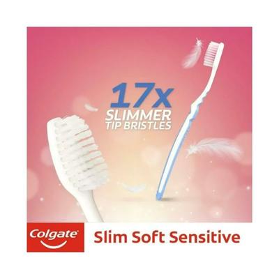Colgate-Palmolive, Colgate Slim Soft Sensitive Toothbrush - (4 Pcs) (Buy 2 Get 2 Free) 1's - Toothbrushes