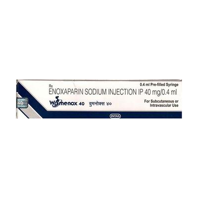 WOMENOX 40 Prefilled Syringe(Pfs) 0.4ml - Blood Clot-Ant
