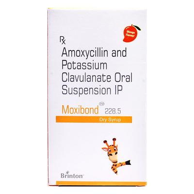 MOXIBOND 228.5 MANGO FLAVOUR Dry Syrup 30ml - Bacterial Infections-Pen