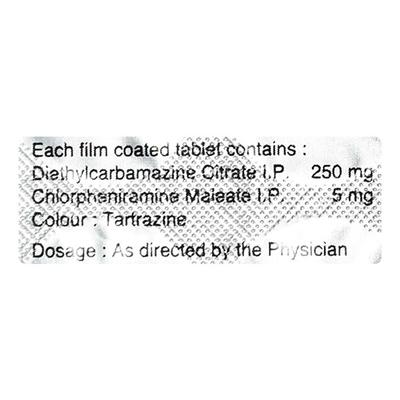 UNICARBAZAN FORTE Tablet 10's - Parasitic Worms-Ant