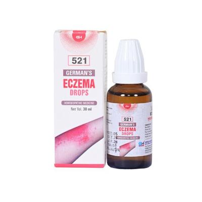 German's 521 Eczema Drops 30 ml - Homeopathic Drops