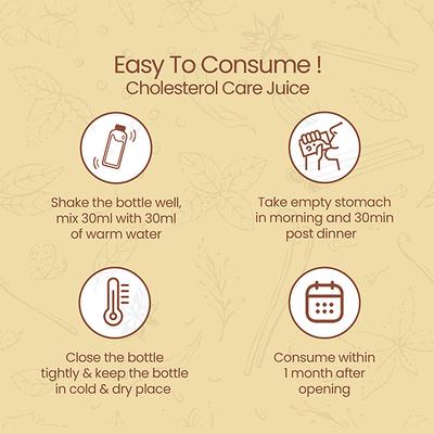 Krishna's Herbal & Ayurveda Cholesterol Care Juice 500 ml - Ayurvedic Juices