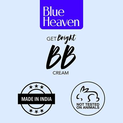 Blue Heaven Get Bright Fairness and Foundation BB Cream SPF 15 PA+++ Caramel Wheatish 401 30gm - Bb & Cc Creams
