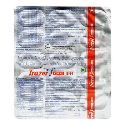 TRAZER F FORTE Tablet 15's - Supplements-Vam