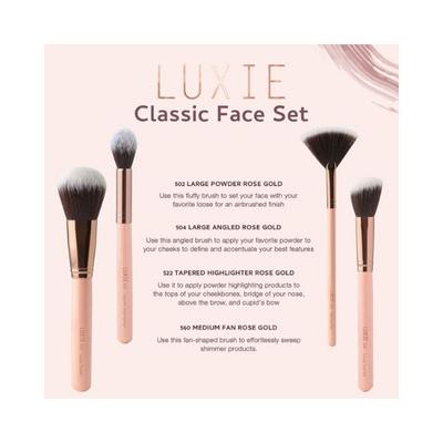 Luxie Classic Face Brush - Rose Gold 1's - Face Brush