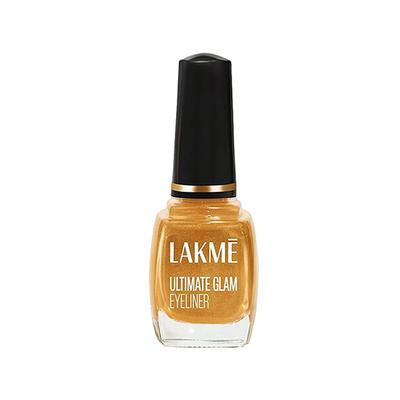 Lakme Ultimate Glam Eye Liner, Semi Matte, Golden, 9ml - Eyeliners