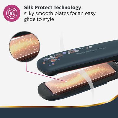 Philips Kerashine Titanium Straightener with SilkProtect Technology (BHS397/40) 1's - Straighteners