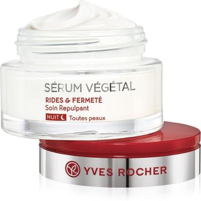 Yves Rocher Serum Vegetal Wrinkles & Firmness Plumping Night Care For All Skin Types 50 ml - Night Cream