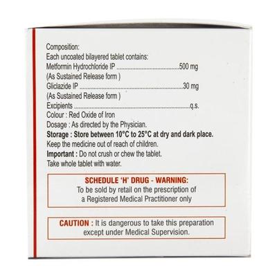 Cyblex M XR 30mg Tablet 15'S - Diabetes-Ant