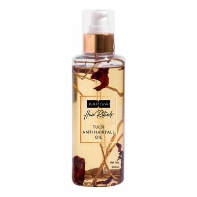 Kapiva Hair Rituals Tulsi Anti Hairfall Oil 200 ml - Hair Oils