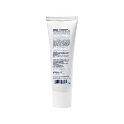 Reequil Sheer Zinc Tinted Mineral Sunscreen Spf 50 Pa+++ 50 gm - Face Sunscreen