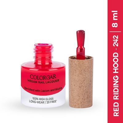 Colorbar Vegan Nail Lacquer - Red Riding Hood 8 ml - Nail Polish