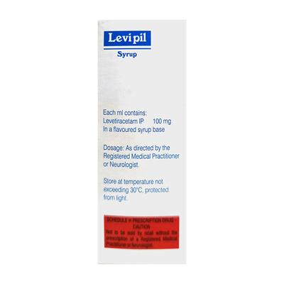 LEVIPIL PARABEN FREE Syrup 100ml - Epilepsy/Convulsion-Ant