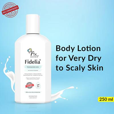 Fixderma Fidelia Hydrating Body Lotion, Moisturizer For Face & Body 250 ml - Face Moisturizers
