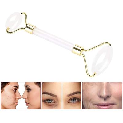 Kazarmaa Jade roller - Face Massager (White) 70 gm - Massagers