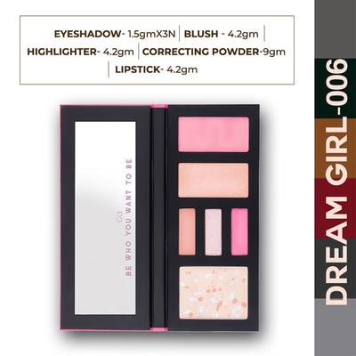 Colorbar Make Up Kit-Dream Girl-006 21.9 gm - Face Palettes