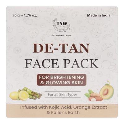 The Natural Wash De Tan Pack 50 gm - Face Scrubs