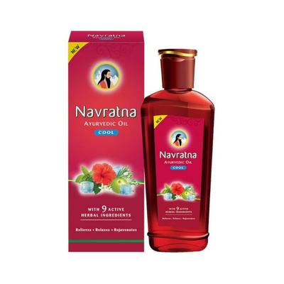 Navratna Ayurvedic Cool Oil 600 ml - Massage Oils