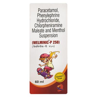 WELMINIC P 250mg Suspension 60ml - Cough And Cold-Cou