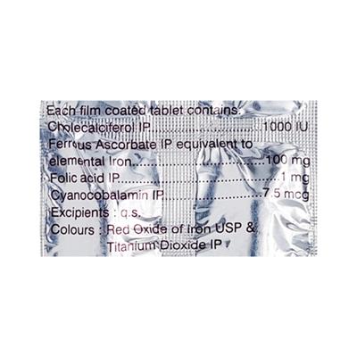 Mashyne 1000 Tablet 10'S - Anaemia-VMA