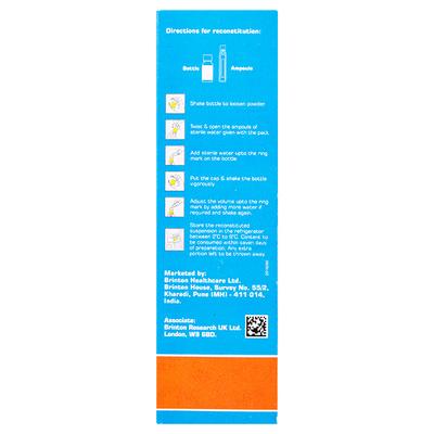 TIMEBOND ORANGE+LEMON FLAVOUR 50 Oral suspension 30ml - Bacterial Infections-Cep