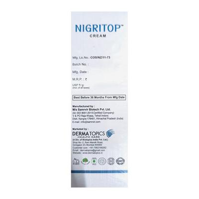 NIGRITOP Cream 100g - Hyperpigmentation-Oth
