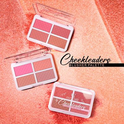 Half N Half Cheekleaders Blusher Palette for a Natural Flawless Look, Happiness-02 13.8 g - Blushes