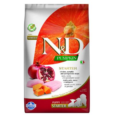 Farmina N&D Pumpkin Dog Food - Chicken & pomegranate (Puppy Starter All Breeds) 2.5 kg - Petfood