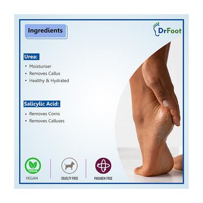 Dr Foot Foot Heel Gel 100 gm - Foot Creams & Lotions