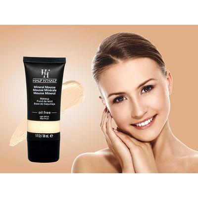 Half N Half Mineral Mousse Oil Free Foundation Light SPF - 20, Fair 30 ml - Foundation