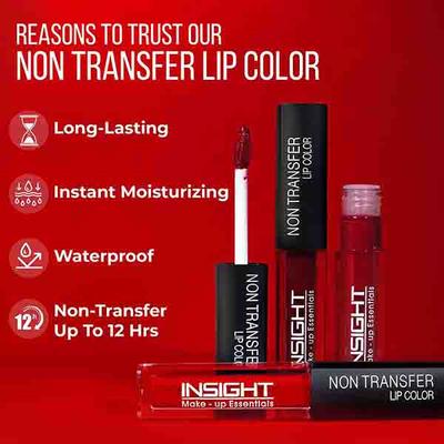 Insight Cosmetics Non - Transfer Lip Color - 13 TOFFEE CREAM 4 ml - Lipsticks