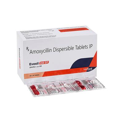 EVOXIL DT 250 Tablet 10's - Bacterial Infections-Pen