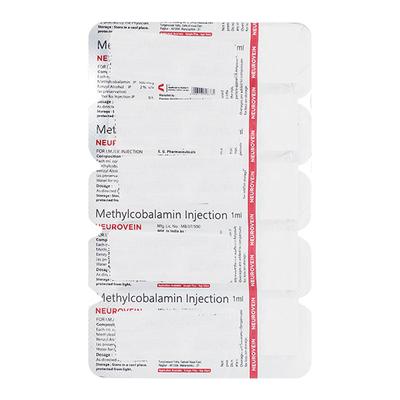 NEUROVEIN Injection 1ml - Iron Supplement/Anaemia-Vma