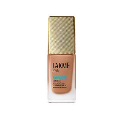 Lakme 9to5 Hya Matte Foundation + Hyaluronic Acid Neutral Chestnut 25 ml - Foundation