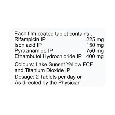 FORECOX TABLET 6'S - Tuberculosis (Tb)-Ant