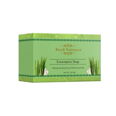 Nutriment, Khadi Nutriment Lemongrass Soap 125 gm - Soaps
