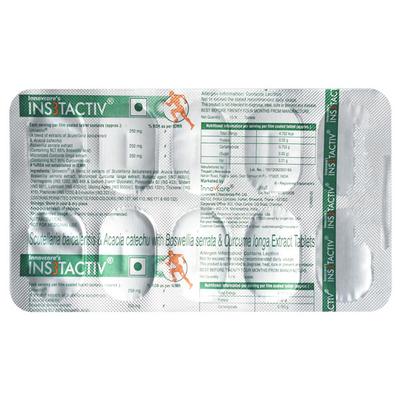 INS3TACTIV Tablet 10's - Arthritis-Oth
