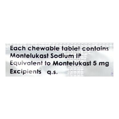 Montasma 5mg Tablet 10'S - Asthma/COPD-Ast