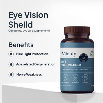 Miduty Eye Vision Shield Capsule 30's - Vital Health