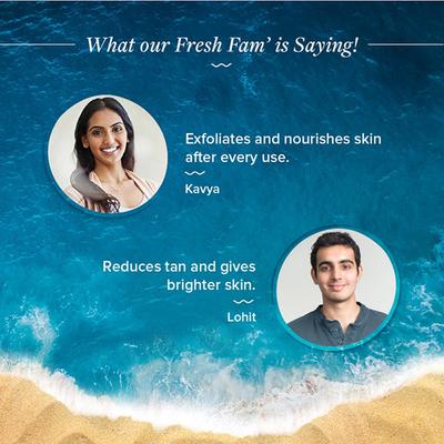 Aqualogica Glow Plus Crunchy Face Scrub 100 ml - Scrubs & Exfoliants