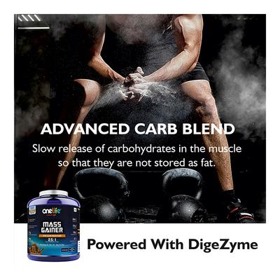Onelife Mass Gainer Powder 3 kg - Workout Essentials