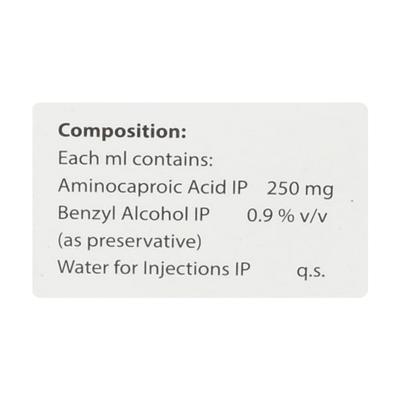 Hamostat 125mg Injection 20ml - Bleeding Disorders-Hae