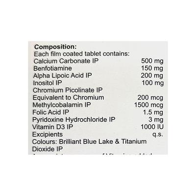 WALCOBAL FORTE Tablet 10's - Supplements-Cal
